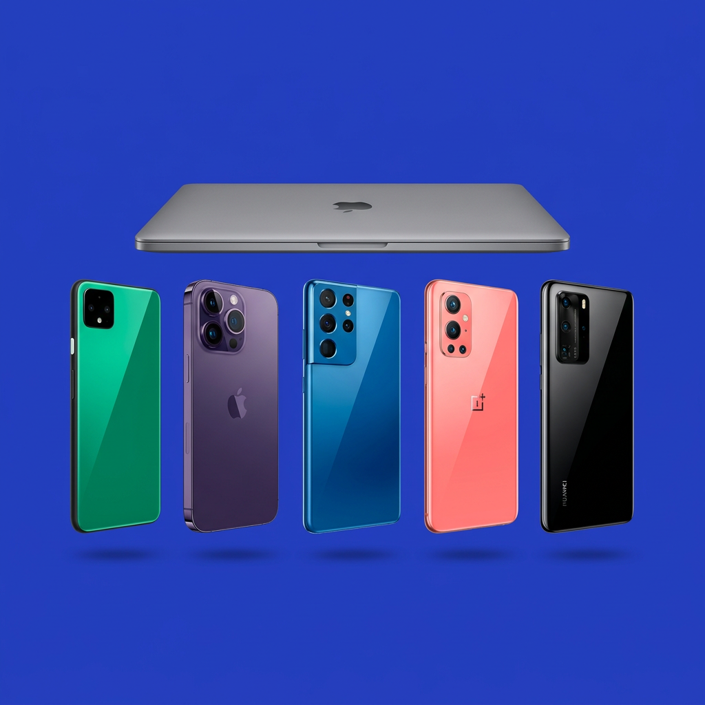 Smartphones et ordinateurs portables reconditionnés Nordware